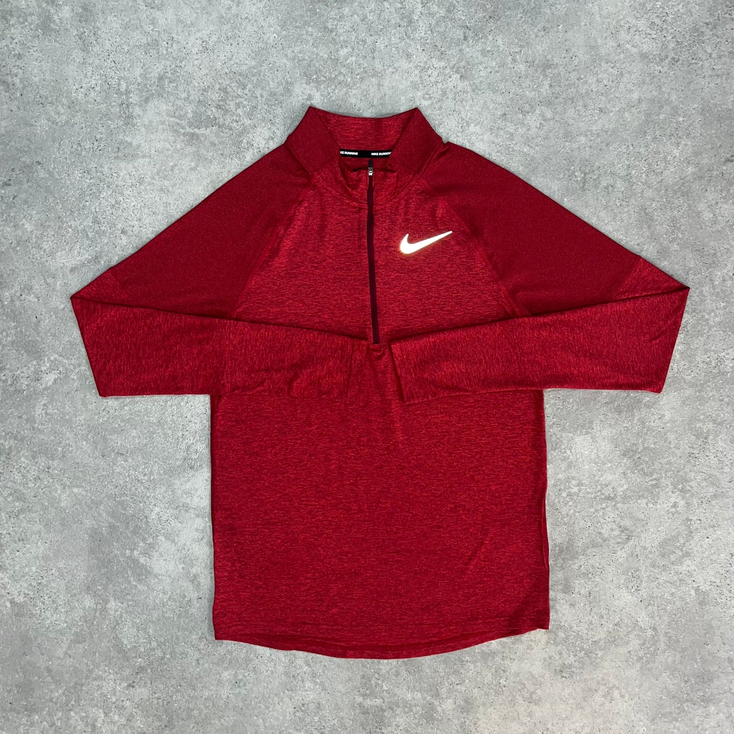 Nike Elemental 2.0 Quarter Zip - Red