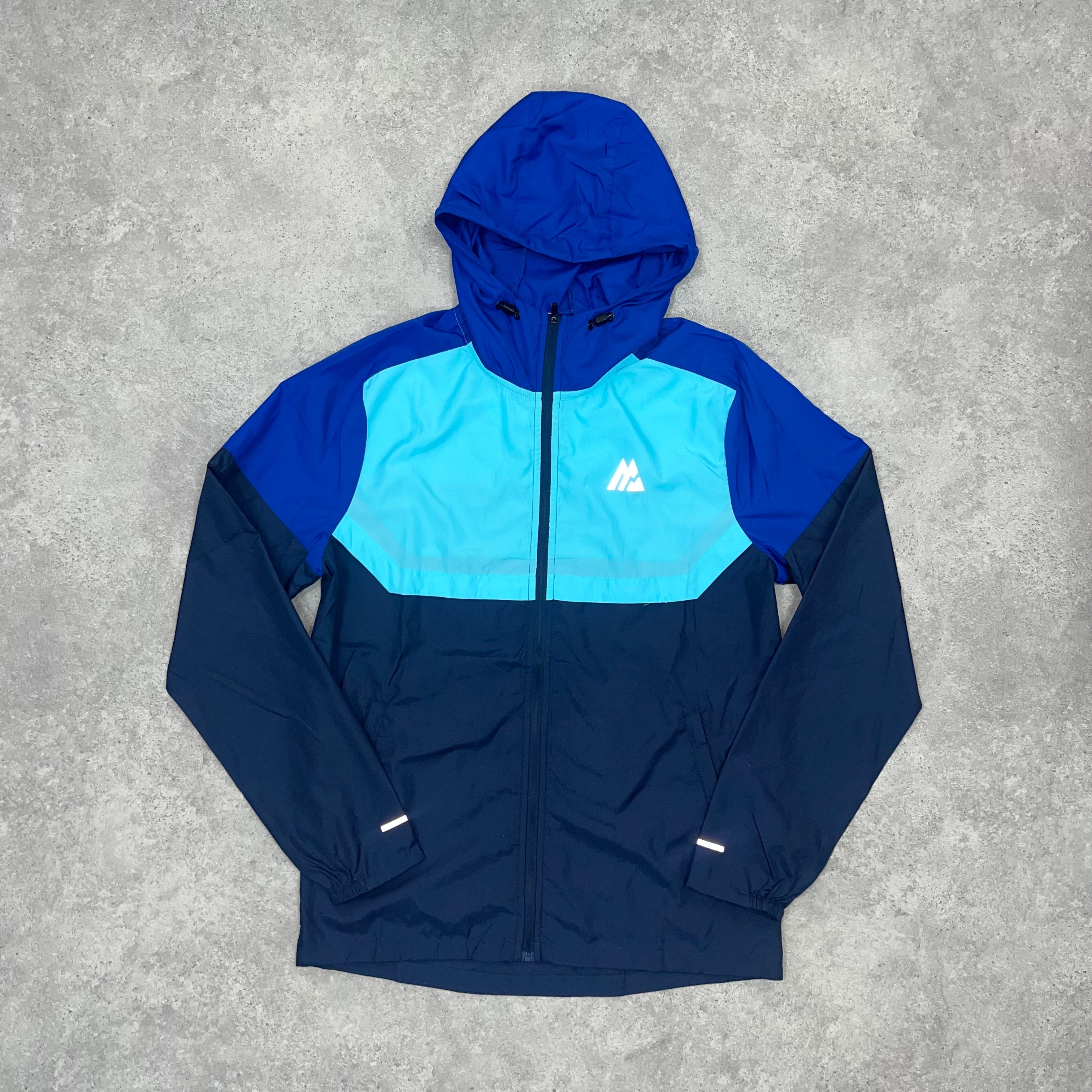 Montirex Trek Windbreaker - Blue/Black