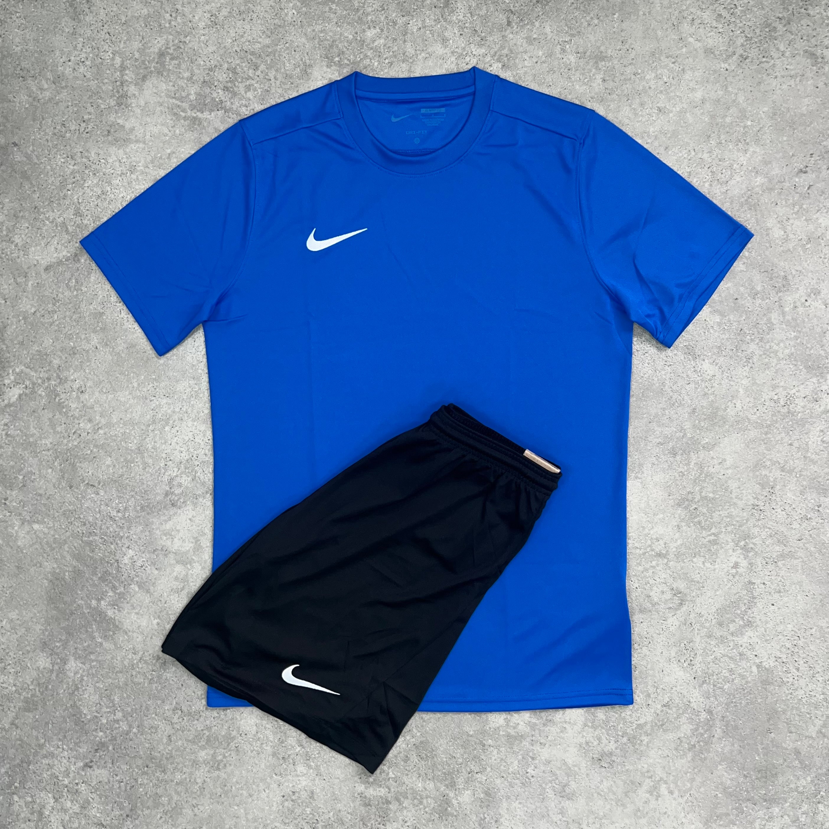 Nike Dri-Fit Set - Royal Blue/Black