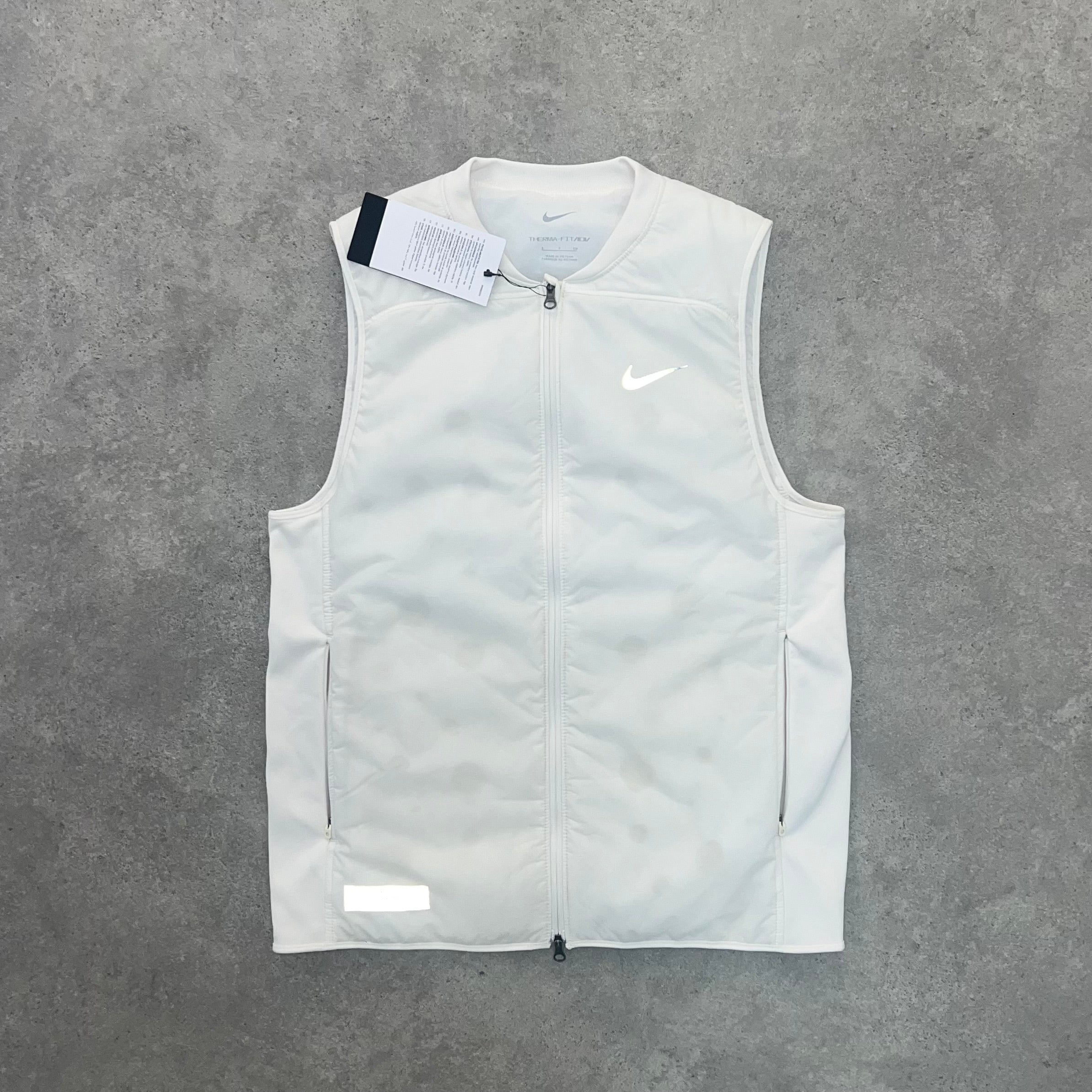 Nike Mens Light Gilet - White