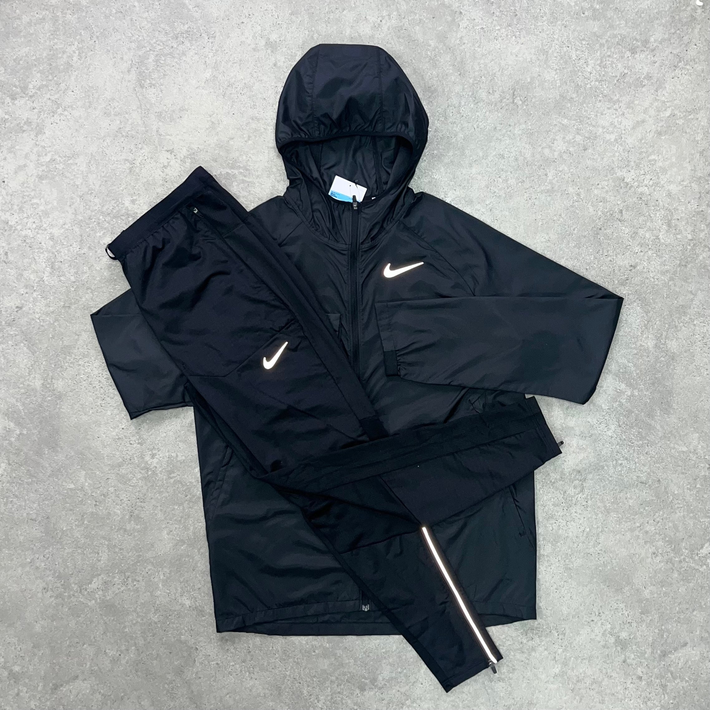 Nike UV Repel Windrunner Set - Black