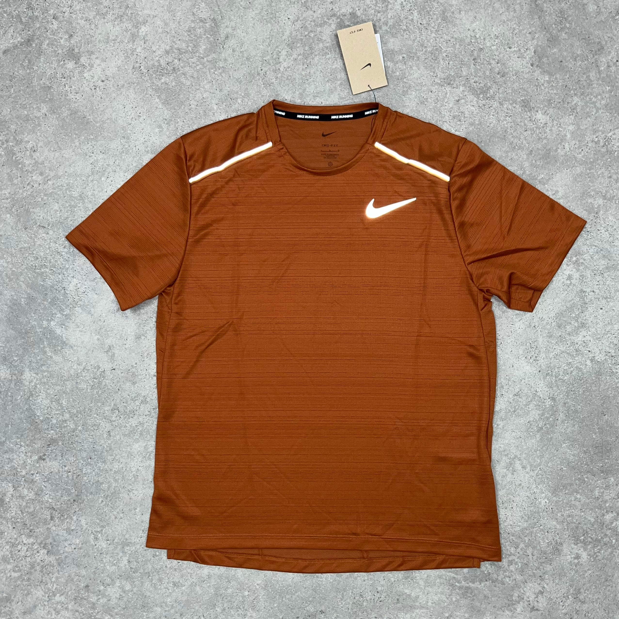 Nike Miler T-Shirt - Tan