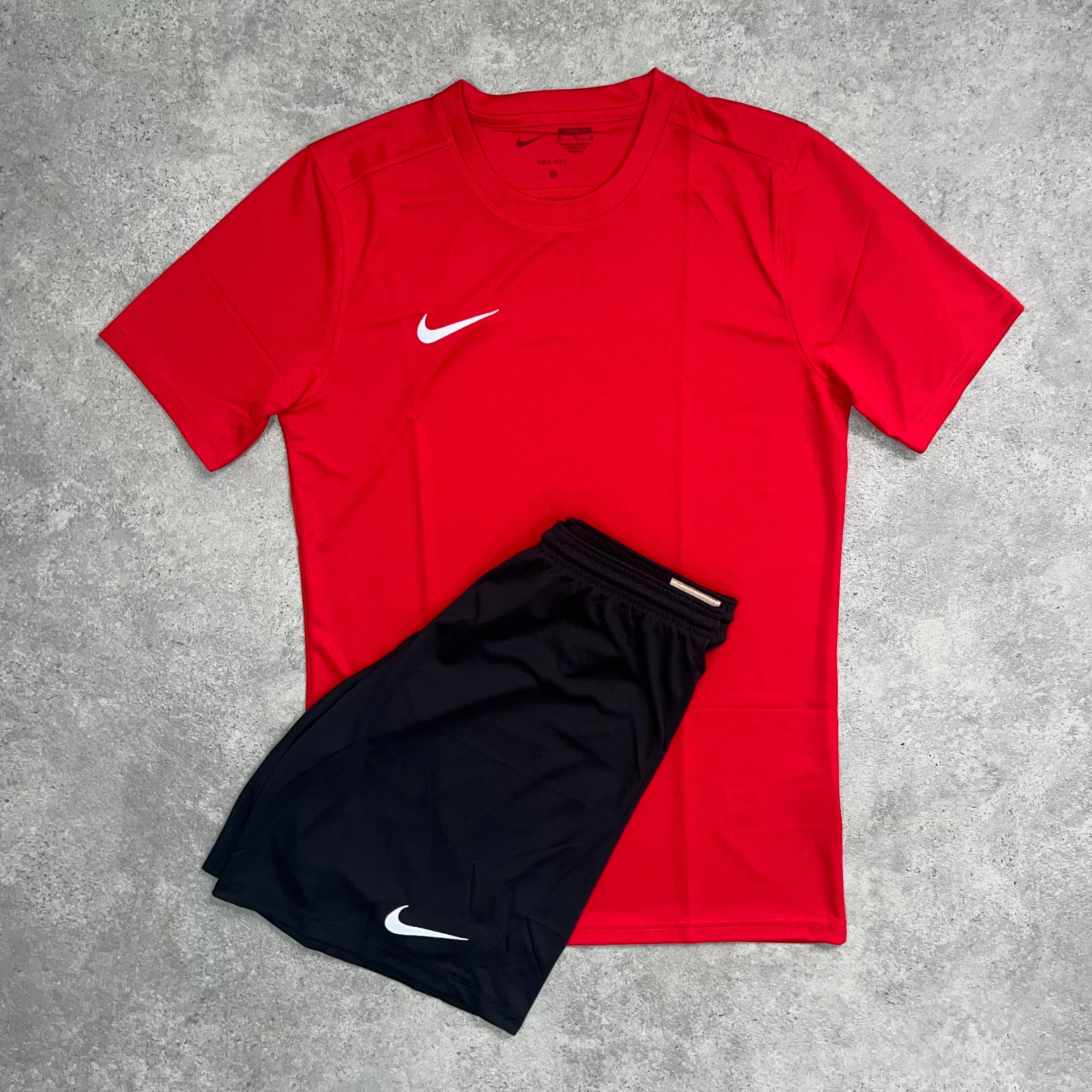 Nike Dri-Fit Set - University Red/Black