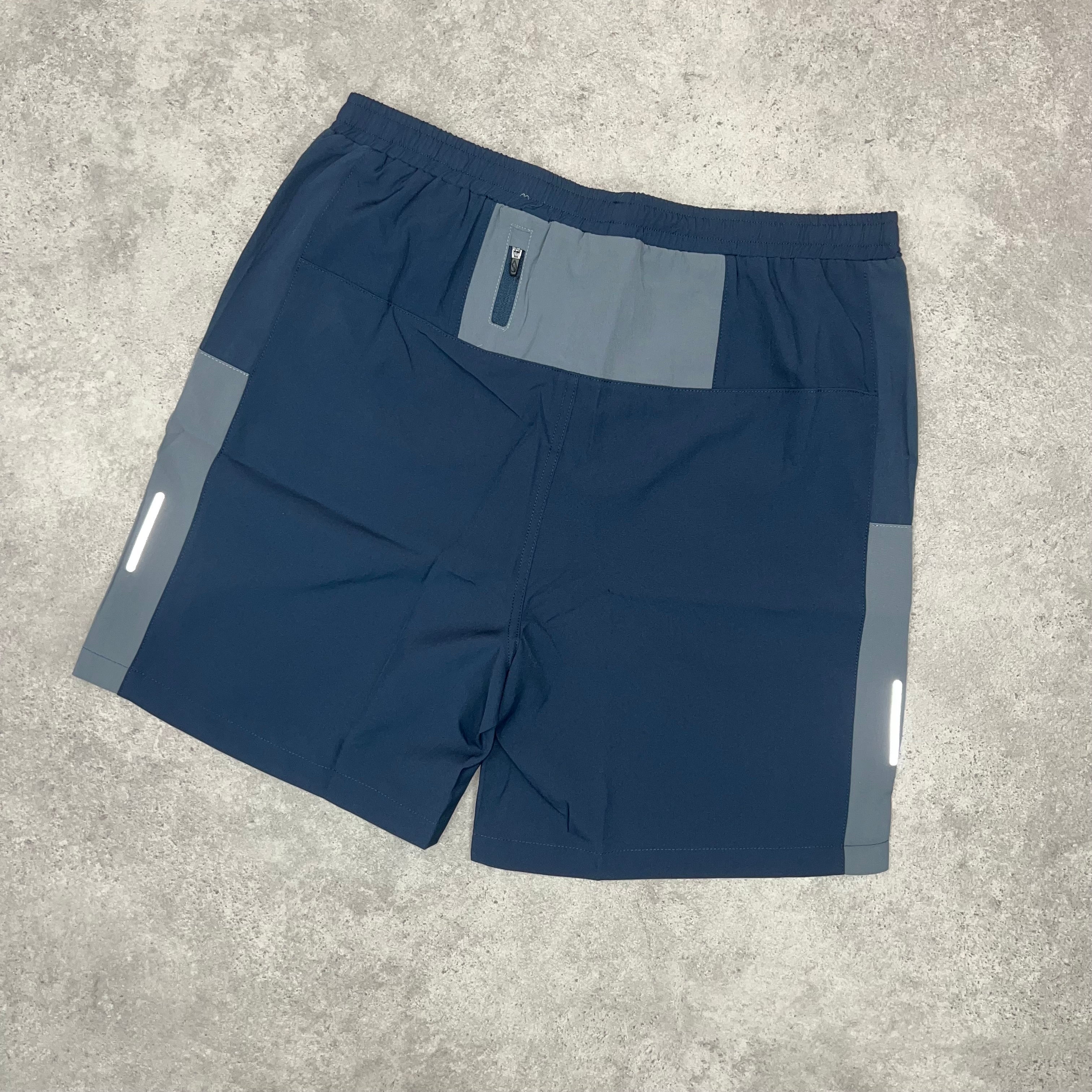 Adapt To - Running 2.0 Shorts - Navy/Grey