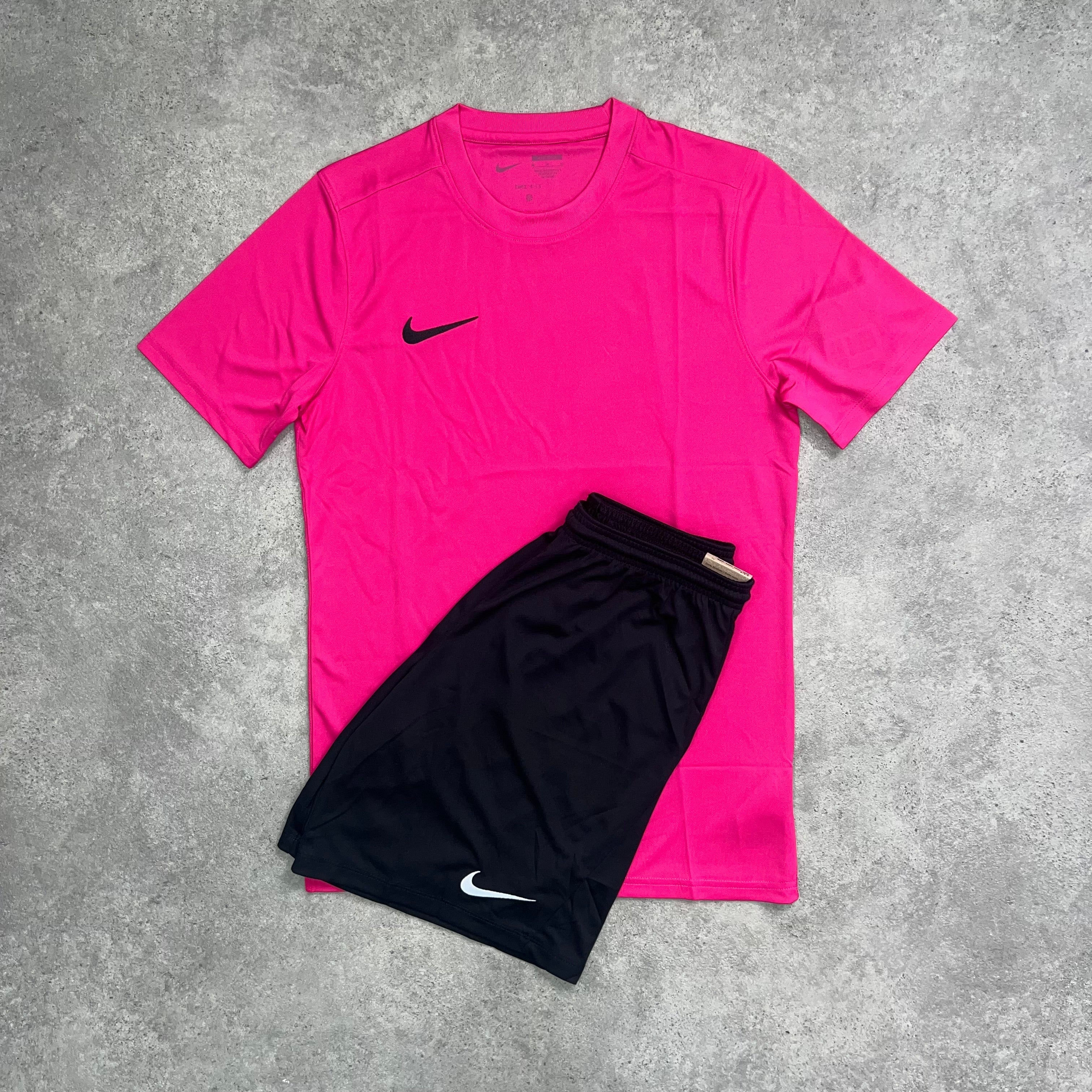 Nike Dri-Fit Set - Vivid Pink/Black