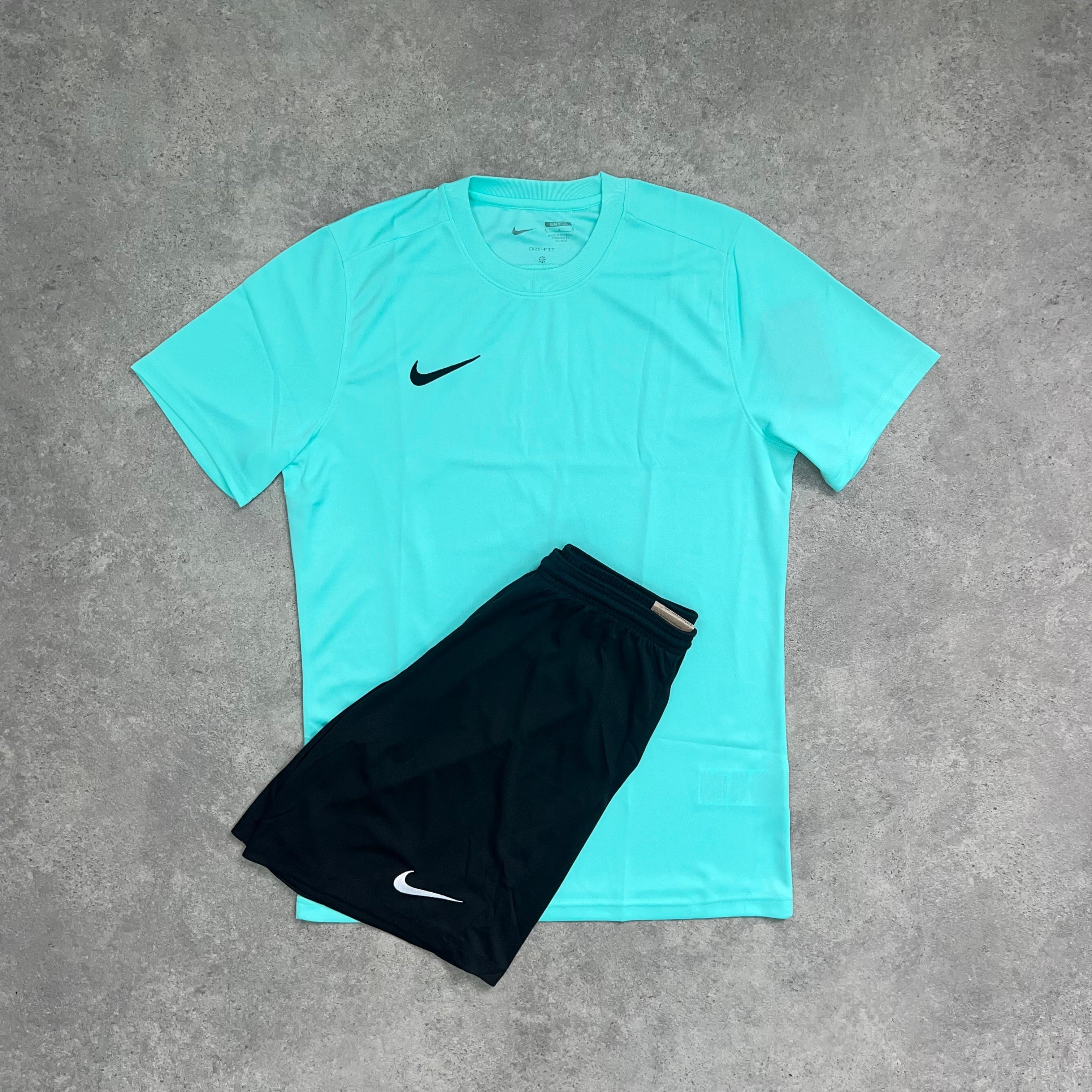 Nike Dri-Fit Set - Hyper Turquoise/Black