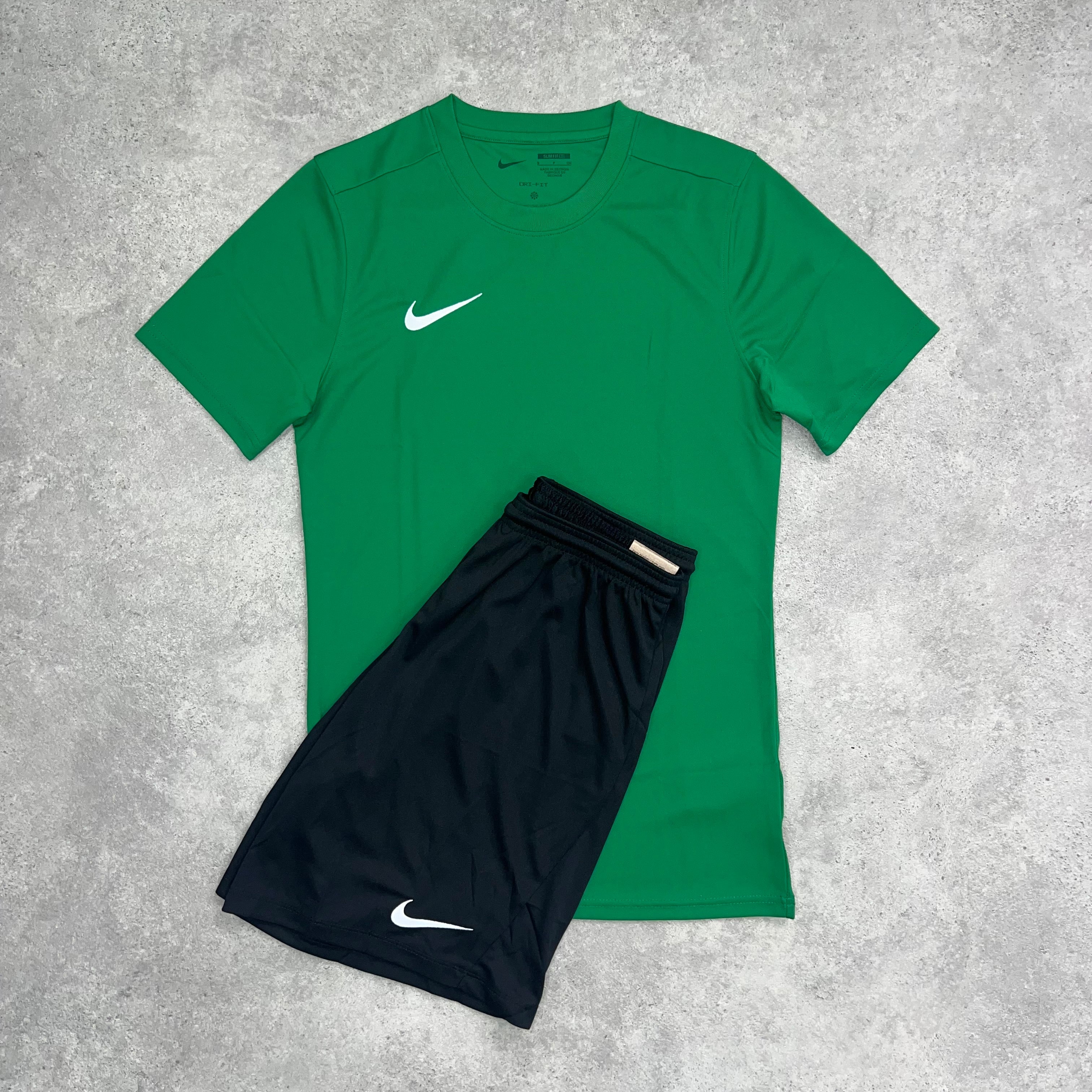 Nike Dri-Fit Set - Forest Green/Black