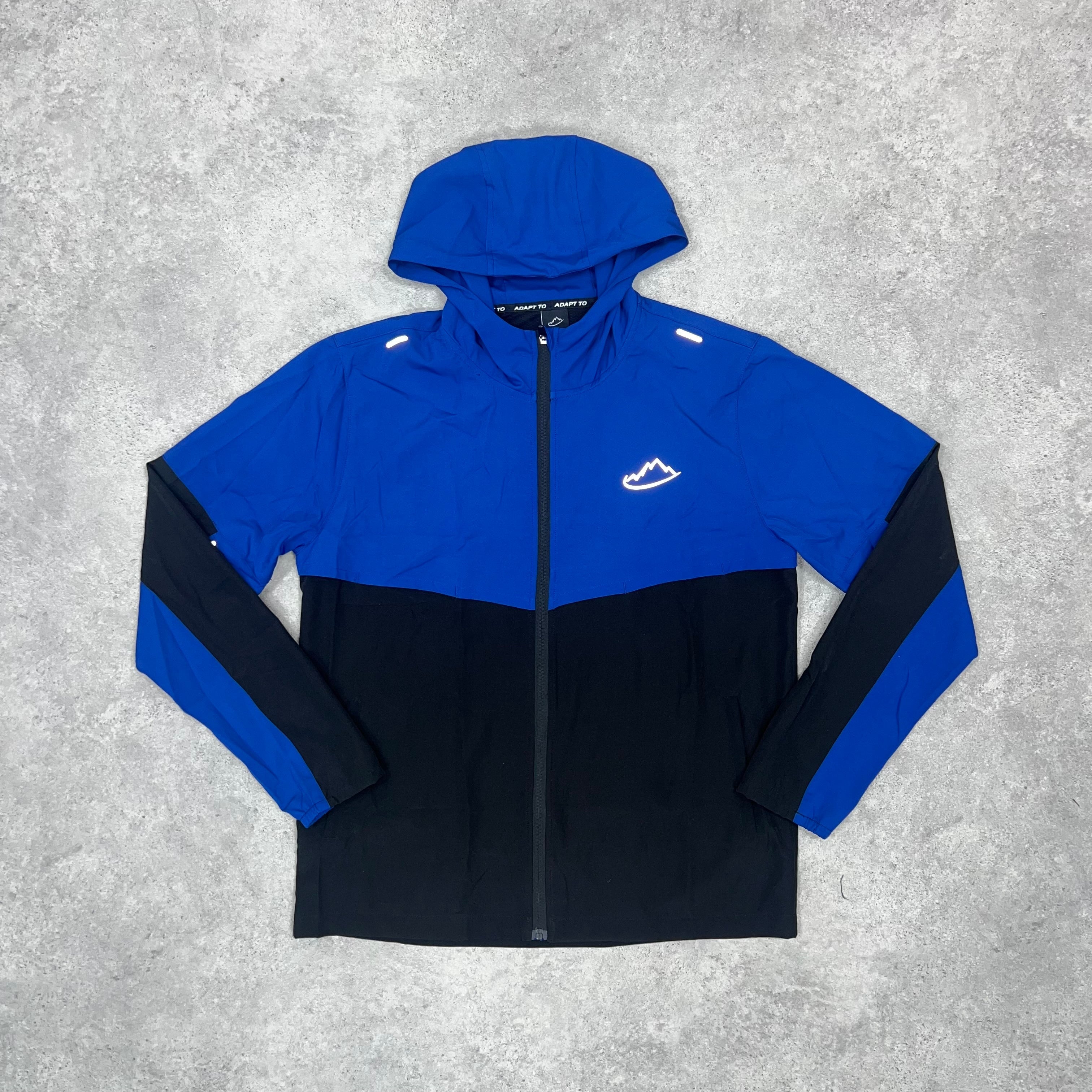 Adapt To Running 2.0 Windbreaker - Royal Blue/Black