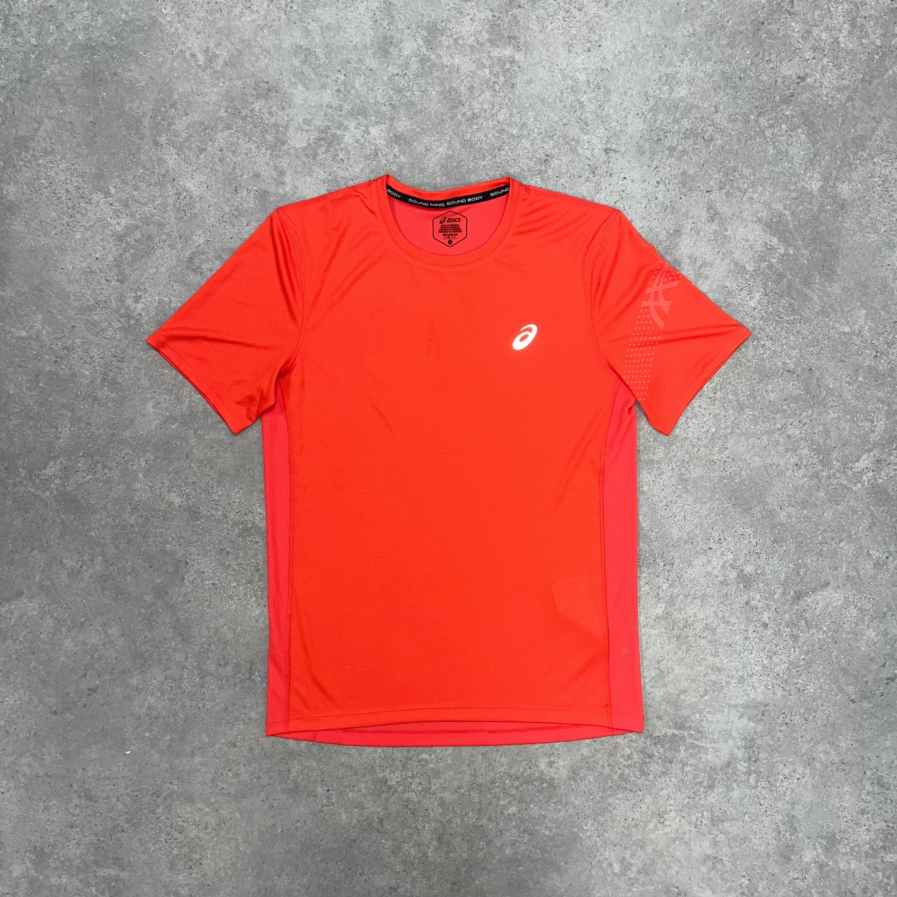 Asics Icon Tee - Crimson Red