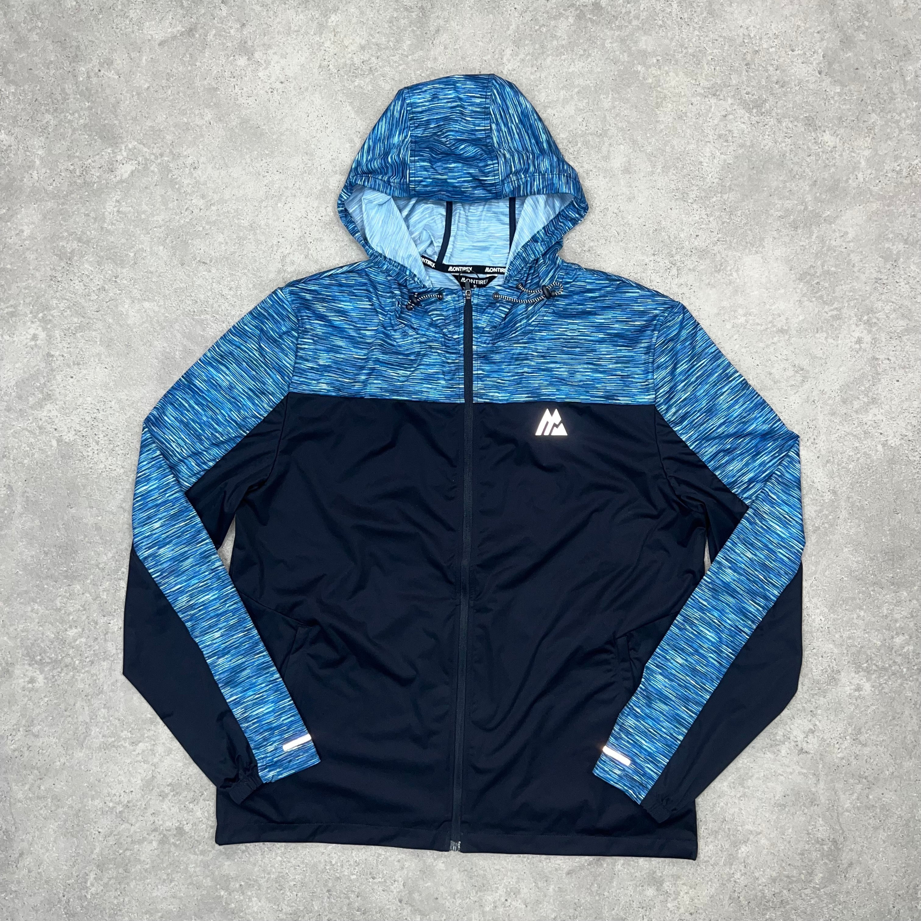 Montirex Trail Windbreaker - Space Blue/Black